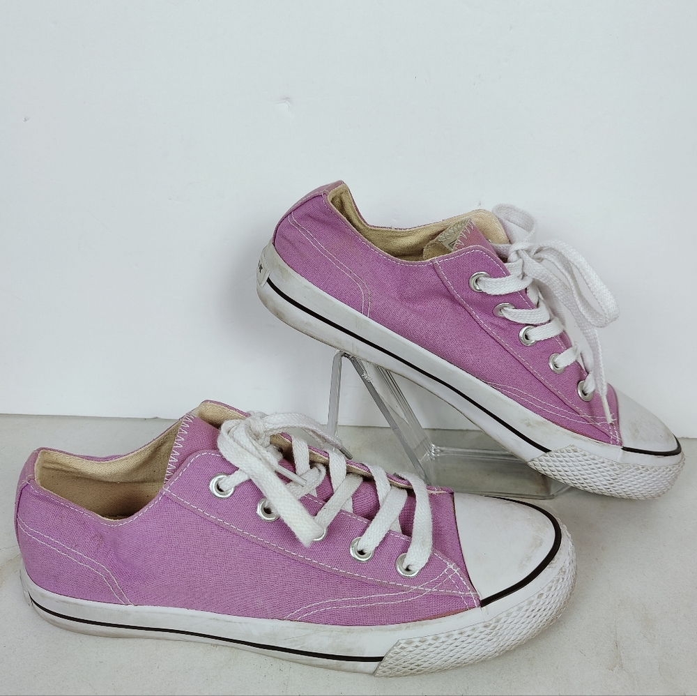 VTG Y2K Airwalk Women's Purple Canvas Low Sneakers Tennis Shoes, Sz 9